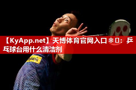 乒乓球台用什么清洁剂 乒乓球台用什么清洁剂